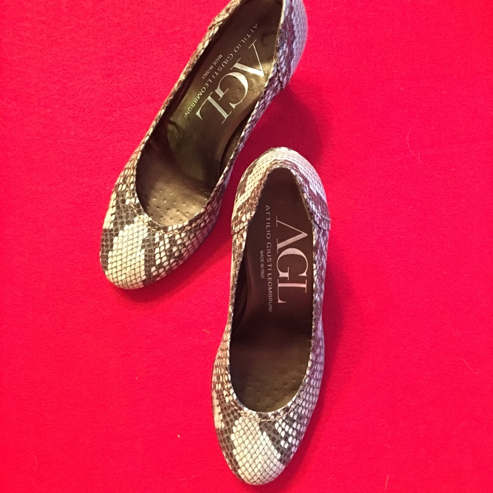 Attilio Giusti Leombruni Snakeskin Embossed, 36